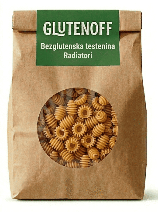 Bezglutenska testenina Radiatori