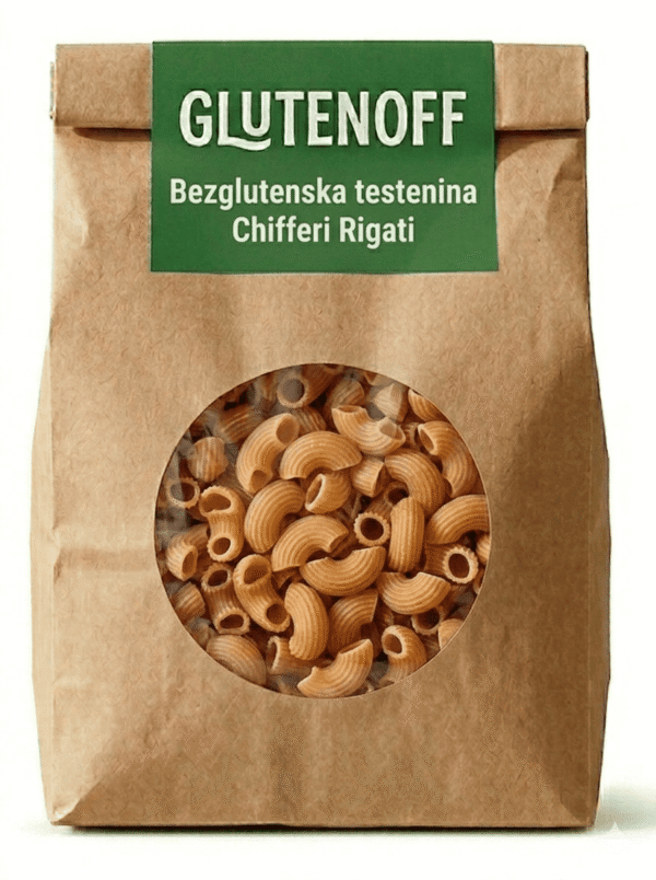 Bezglutenska testenina Chifferi Rigati