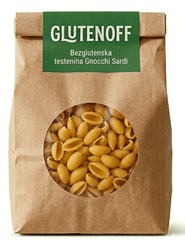 Bezglutenska testenina Gnocchi Sardi
