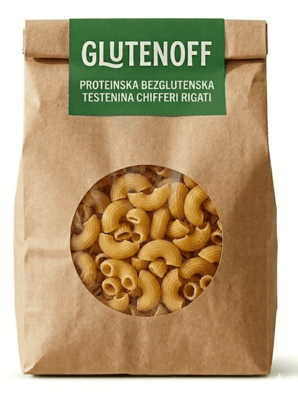 Proteinska bezglutenska testenina Chifferi Rigati